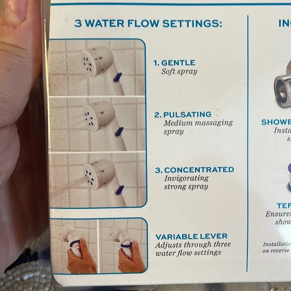 Well & Good 3-Way Pet Shower Sprayer NEW